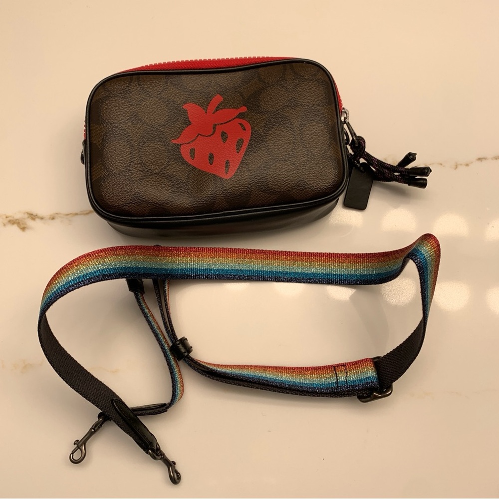 Brand New Coach Strawberry Camera Bag